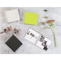 Hama album klasick spirlov FINE ART 18,5x15 cm, 30 stran, kiwi, bl listy