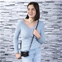 Hama Braid 120, popruh na fotoapart, dlka 120 cm, ern