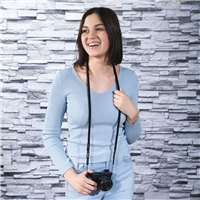 Hama Braid 120, popruh na fotoapart, dlka 120 cm, ern