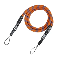 Hama Braid 120, popruh na fotoaparát, délka 120 cm, oranžový/modrý