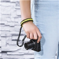Hama Braid 20, poutko na fotoaparát, délka 20 cm, černé/žluté