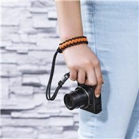 Hama Braid 20, poutko na fotoapart, dlka 20 cm, ern/oranov