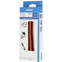 Hama Braid 20, poutko na fotoapart, dlka 20 cm, ern/oranov