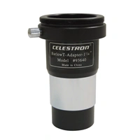 Celestron 1,25" Barlowova čočka 2x a T-adaptér pro připojení fotoaparátu (93640)