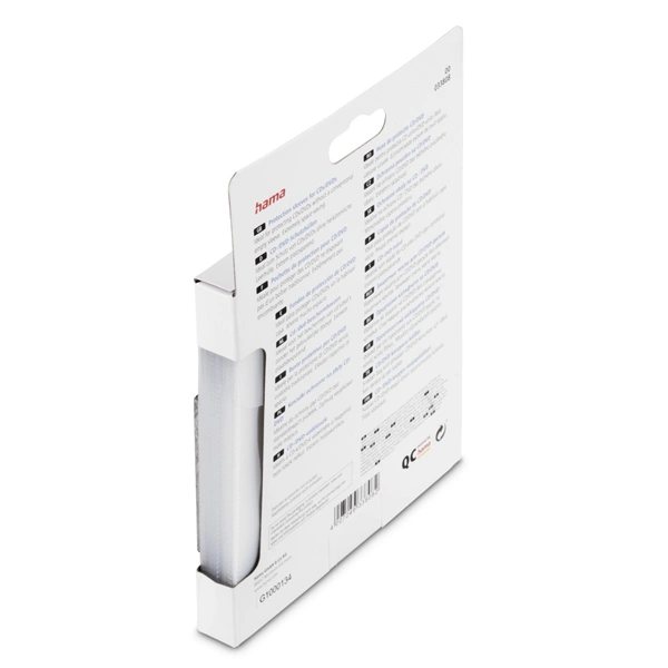 Hama ochranné obaly pro CD/DVD, polypropylen, průhledné, balení 25 ks (cena za balení)