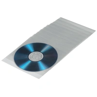 Hama ochrann obal pro CD/DVD, 100ks/bal, transparentn