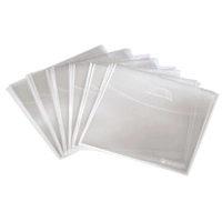 Hama ochrann obal pro CD/DVD, 100ks/bal, transparentn