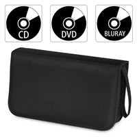 Hama pouzdro CD Wallet Nylon 80, barva ern
