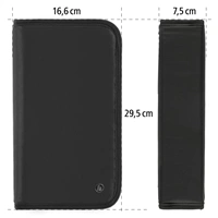 Hama pouzdro CD Wallet Nylon 80, barva ern
