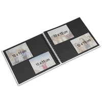 Hama album klasick spirlov ROMANCE 28x24 cm, 40 stran, ern listy