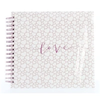 Hama album klasick spirlov ROMANCE 28x24 cm, 40 stran, ern listy