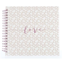 Hama album klasick spirlov ROMANCE 28x24 cm, 40 stran, bl listy