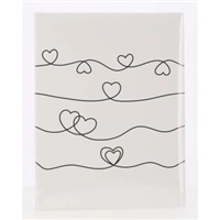 Hama album memo HEART WAVES 10x15/200, popisov ttky