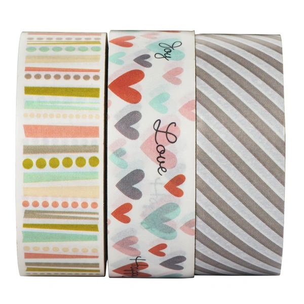 Hama lepící pásky pro kreativní tvorbu, různé motivy, balení 15 setů (cena je uvedená za 1 set)