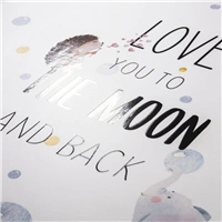 Hama album klasick TO THE MOON 25x25 cm, 50 stran (2. jakost)