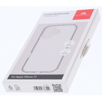 Black Rock Clear Protection Case, kryt pro Apple iPhone 17, průhledný