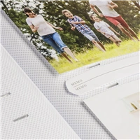 Hama album memo LEAVES SILVER/ GOLD 10x15/200, popisov ttky