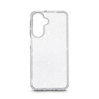 White Diamonds Glitter Case, kryt pro Samsung Galaxy A17/A17 5G, průhledný s třpytkami