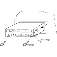 Hama radio Unlocking Key Kit  Audi/VW/ DaimlerChrysler