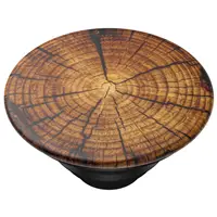 PopSockets PopTop Gen.2, Knotty by Nature, hnědé letokruhy, výměnný vršek