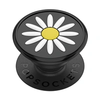 PopSockets PopGrip Gen.2, Festival Daisy Black, 3D kopretina na erném podkladu