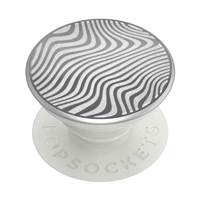 PopSockets PopGrip Gen.2, Laser Cut Metal Terrain Wave, zvlněné vlny vyřezané laserem, kovový