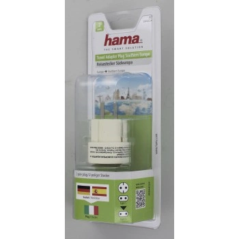 Hama cestovní zásuvkový adaptér pro jižní Evropu