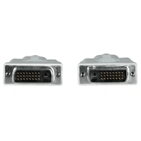 Hama DVI propojovac kabel, Dual link, 1,8m, ed
