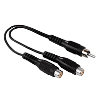 Hama rozdvojka cinch vidlice - 2 cinch zásuvky, sáek
