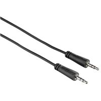 Hama audio kabel jack vidlice-vidlice, 1,5 m, sáek