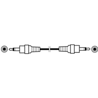 Hama audio kabel jack vidlice-vidlice, 1,5 m, sek