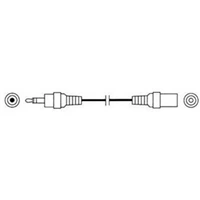 Hama prodluovaka jack 3,5mm stereo vidlice - zsuvka, 3 m, sek