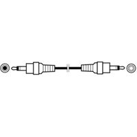 Hama prodluovaka jack 3,5mm stereo vidlice - zsuvka, 5 m, sek