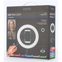 Hama SpotLight FoldUp 102, kruhov LED svtlo 10,2" pro smartphone, BT spou, skldac