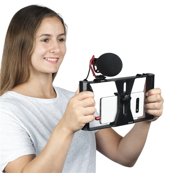 Hama univerzální mikrofon RMN Uni, směrový, cold shoe patice