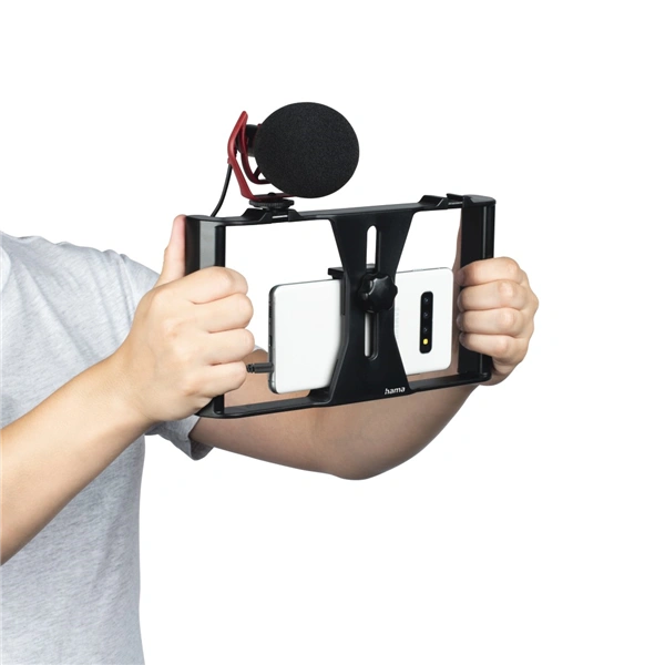 Hama univerzální mikrofon RMN Uni, směrový, cold shoe patice