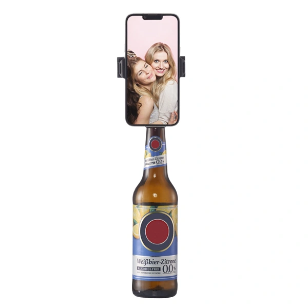 Hama stativ na láhev Bottle Pod Fun pro smartphony šířky 5,8 až 8,5 cm