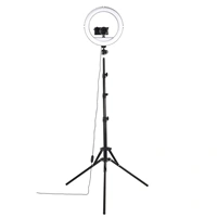 Hama SpotLight Steady 120 II, kruhov LED svtlo 12" pro telefon, Bluetooth spou, stativ