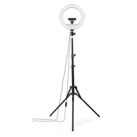 Hama SpotLight Steady 120 II, kruhov LED svtlo 12" pro telefon, Bluetooth spou, stativ