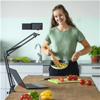 Hama 700 II, flexibiln kloubov rameno s drkem na mobil, 1/4" zvit, 70 cm