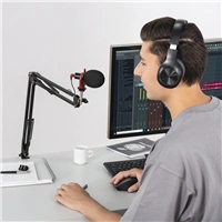Hama 700 II, flexibiln kloubov rameno s drkem na mobil, 1/4" zvit, 70 cm