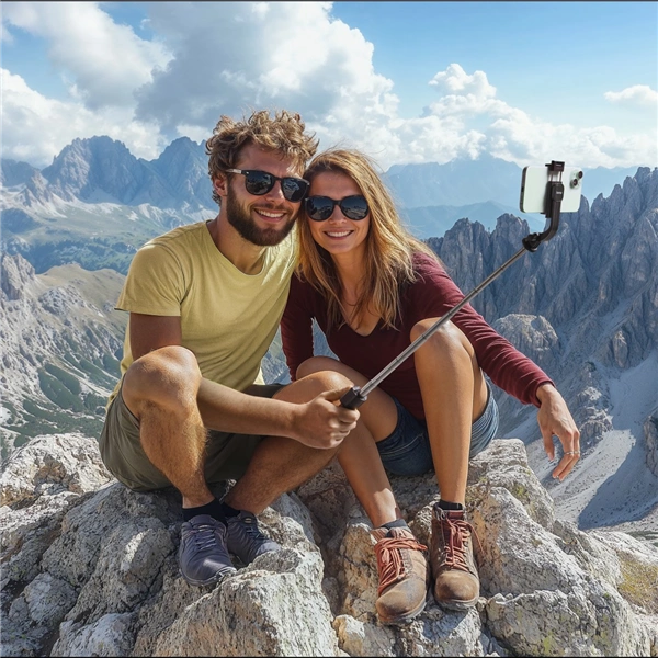 Hama Fancy Stand 70 II, selfie tyč a stativ pro telefon, Bluetooth dálková spoušť