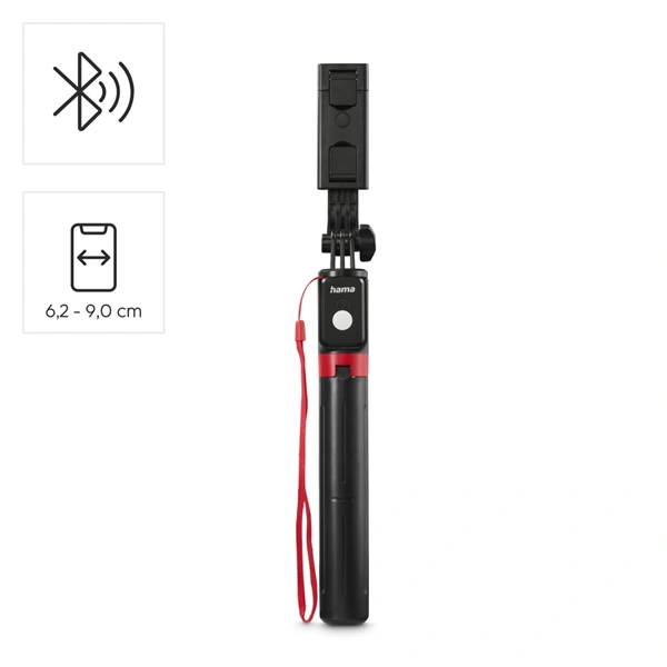 Hama Fancy Stand 110 II, selfie tyč a stativ pro telefon, Bluetooth dálková spoušť