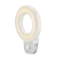 Hama LED kruhové světlo ToGo se svorkou na telefon, 60 LED, průměr 9,6 cm, nabíjecí