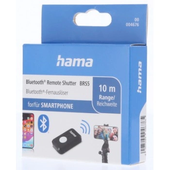 Hama BRS5, Bluetooth® dálková spoušť pro telefony a tablety, tlačítko ON/OFF