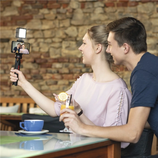 Hama Solid 80 Ball univerzální stativ / selfie tyč, Bluetooth dálková spoušť