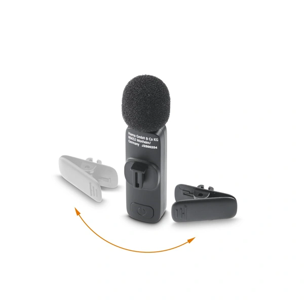 Hama bezdrátový klopový mikrofon Lavalier Smart Wireless
