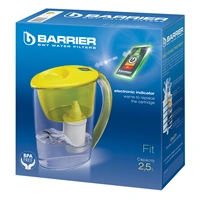 BARRIER BWT Fit Opti-Light, filtrační konvice na vodu, elektronický indikátor, žlutá