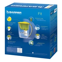 BARRIER BWT Fit Opti-Light, filtran konvice na vodu, elektronick indiktor, lut