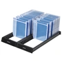Hama CD Flipper 44, stojan pro 44 CD (2x 22 CD), plastový, černý